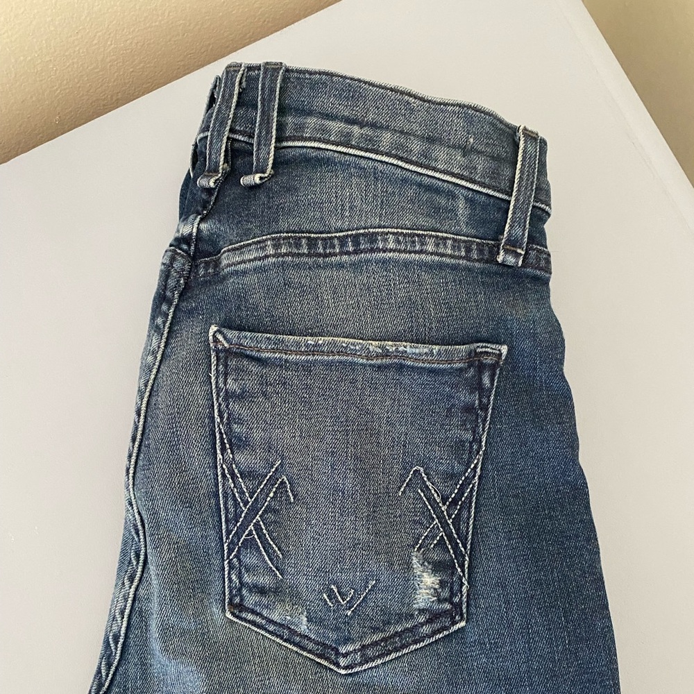 MCGUIRE Lace-Up Skinny Jeans